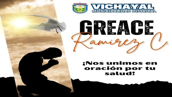 Cadena de oración por la pronta recuperación de nuestra apreciada amiga y regidora, Greace Ramirez Céspedes
