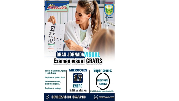  ¡Cuidando la salud visual de nuestra población! 