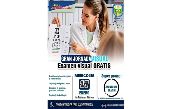  ¡Cuidando la salud visual de nuestra población! 