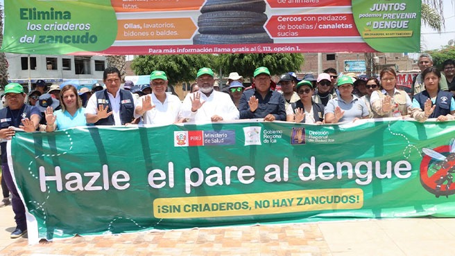 Chincha lanza campaña de prevención y control de dengue