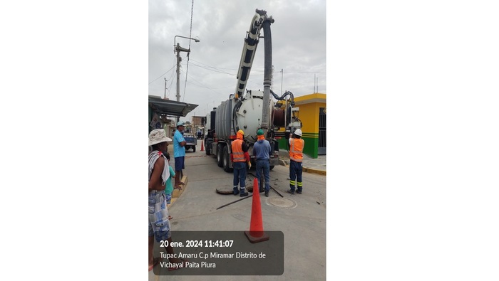 Municipalidad coordina acciones inmediatas con la EPS Grau