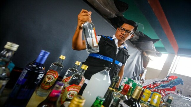 Fiscalización Administrativa decomisó más de 1200 bebidas alcohólicas en playas