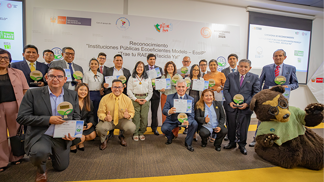 La iniciativa “Instituciones Públicas Ecoeficientes Modelo – EcoIP” tiene el objetivo de convertir a instituciones públicas de los diferentes niveles de gobierno en modelos de gestión de la ecoeficiencia