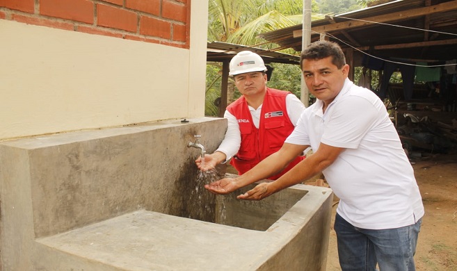 Pobladores de Alto Saposoa cuentan con agua potable por primera vez