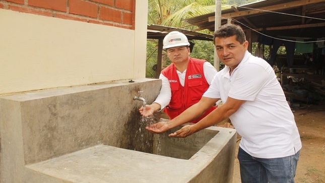 Pobladores de Alto Saposoa cuentan con agua potable por primera vez  