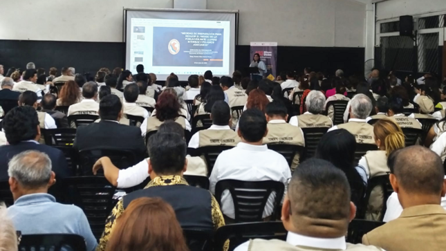 Presencia de autoridades en el referido evento