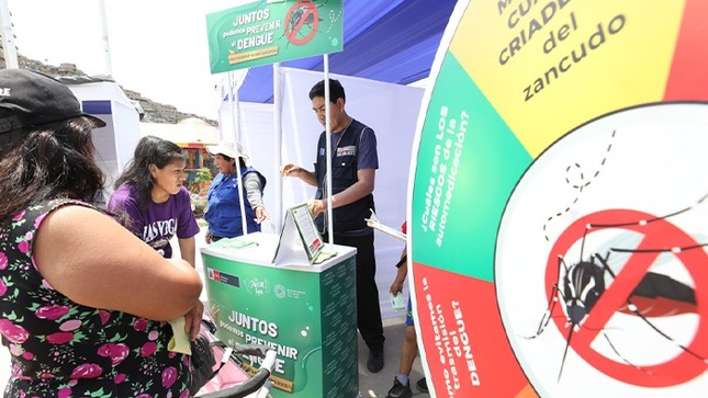 Minsa fortalecerá lucha contra el zancudo que transmite el dengue en el distrito del Rímac