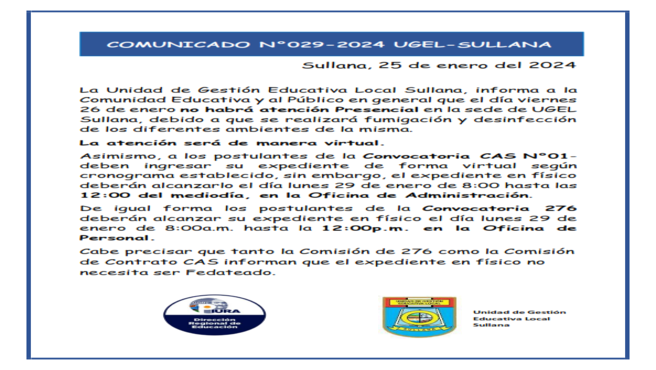 Comunicad N°29-2024