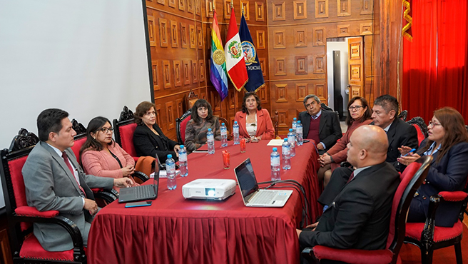 Equipo Técnico Institucional de Implementación de la Nueva Ley Porocesal del Trabajo realizó visita de evaluación normativa en Cusco