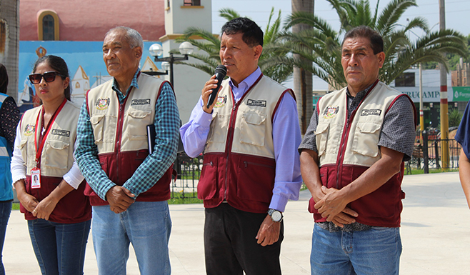 Inauguración de la Primera Feria Interactiva Ambiental en Aucallama.