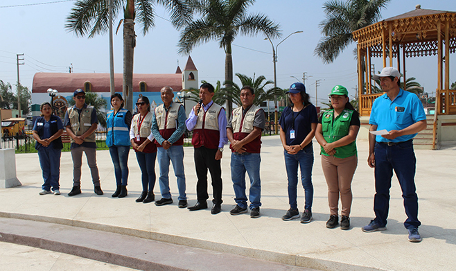 Inauguración de la Primera Feria Interactiva Ambiental en Aucallama.