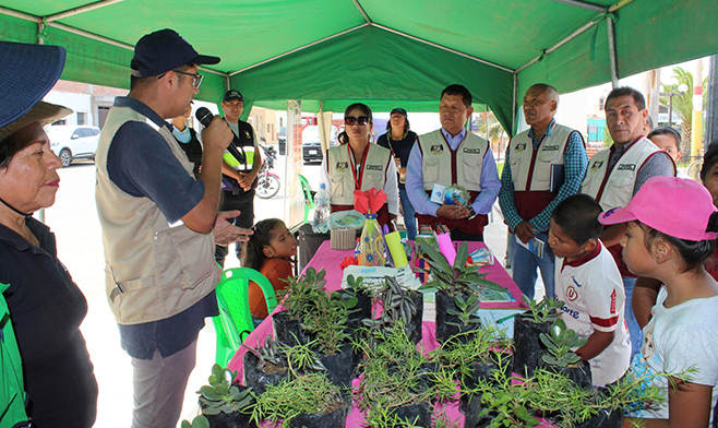 Se llevó a cabo de manera exitosa la Primera Feria Interactiva Ambiental en Aucallama.