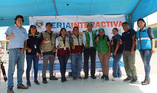 Se llevó a cabo de manera exitosa la Primera Feria Interactiva Ambiental en Aucallama.