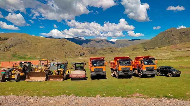 Gobierno Regional de Apurímac concluye mantenimiento de vía Antabamba y Rumichaca