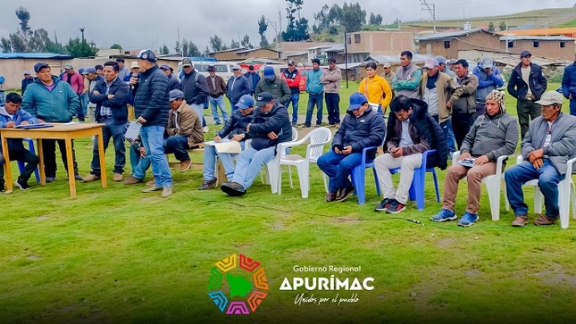 Funcionarios del gobierno regional y equipo técnico del mega proyecto Parcco Chinquillay y Peruanita presentaron informe técnico financiero 