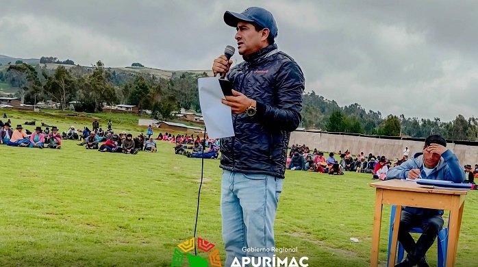 Funcionarios del gobierno regional y equipo técnico del mega proyecto Parcco Chinquillay y Peruanita presentaron informe técnico financiero