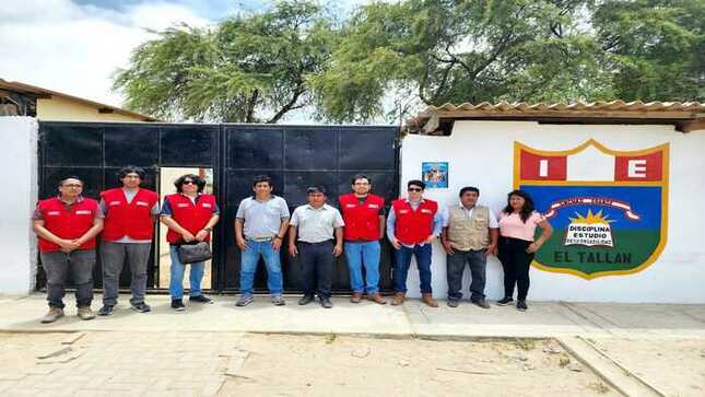 Seguimos avanzando con la gestión de la I.E. el Tallán