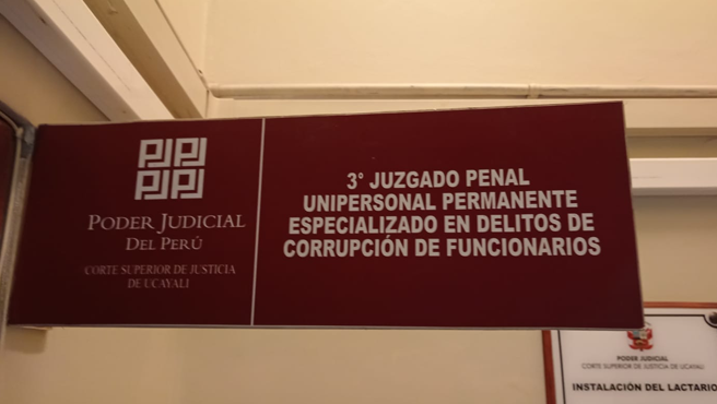 Tercer Juzgado Penal Unipersonal especializado en delitos de Corrupción de Funcionarios