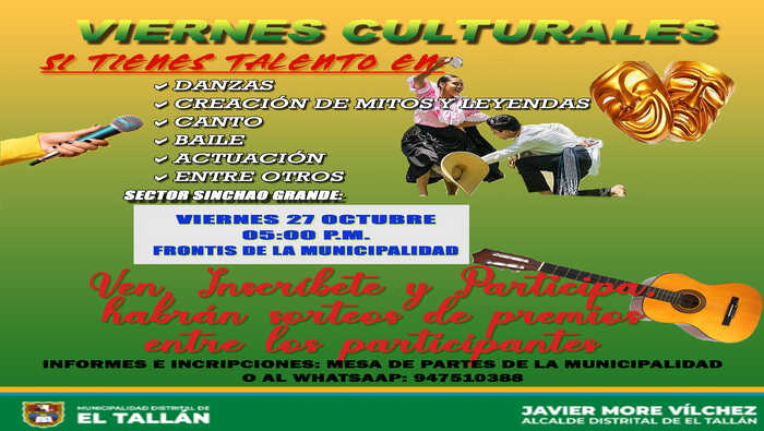 Viernes culturales