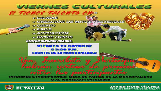 Viernes culturales