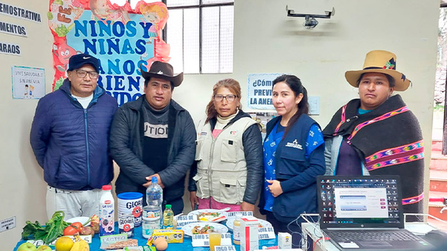 Taller de sesiones demostrativas de alimentos