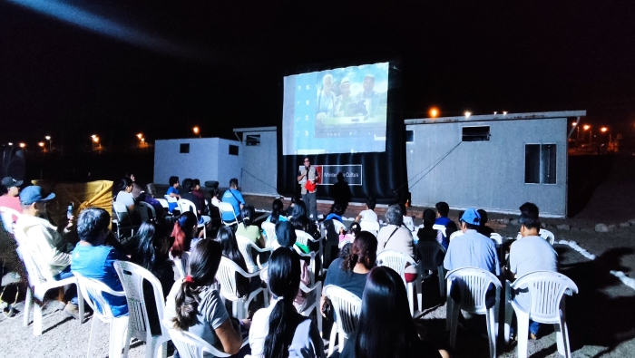 Ciudadanos de Ventanilla disfrutaron del cine peruano gracias al programa ‘Butacas Abiertas’