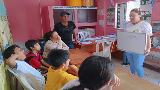 Taller de Mini Guía de Turismo en San Jacinto 