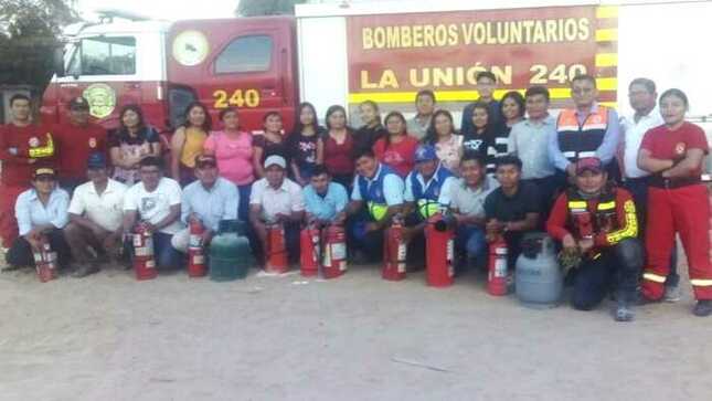 Capacitación a serenos y brigadas de seguridad
