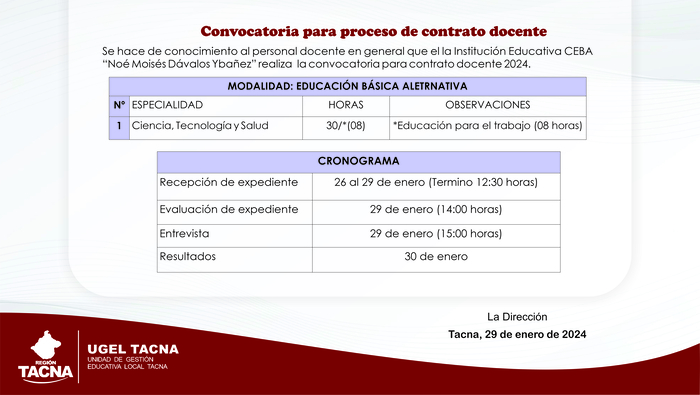 Archivo JPG de convocatoria