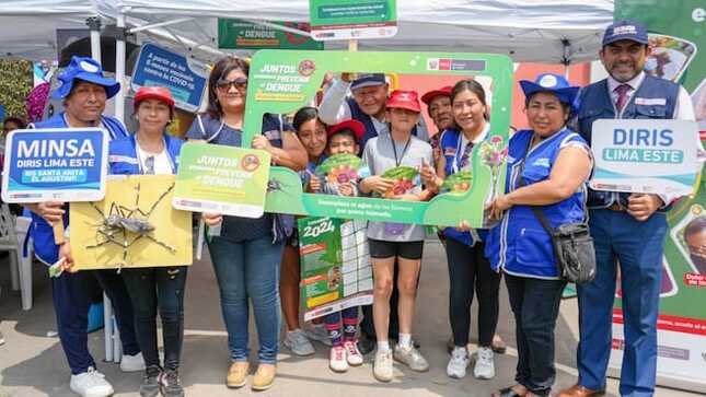 Minsa y Diris Lima este se unen al IPD para una jornada de salud y deporte-