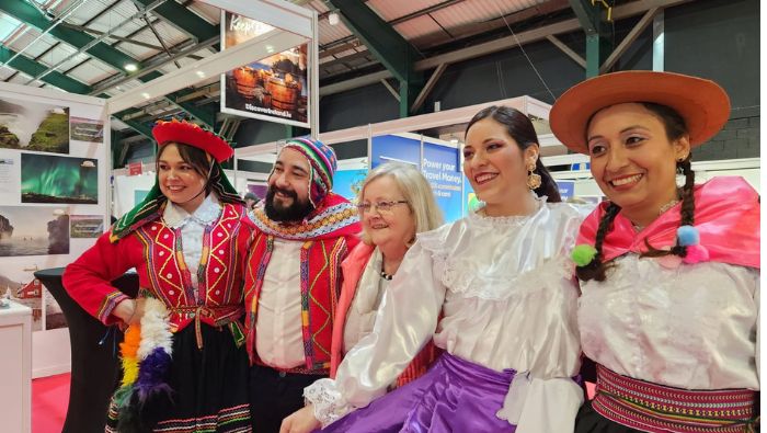 El Perú muestra su riqueza cultural y turística en la inauguración del “Holiday World Show 2024” de Dublín