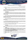 Vista preliminar de documento Decreto duelo provincial