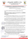 Vista preliminar de documento ORDENANZA MUNICIPAL N° 001-2024-MDC