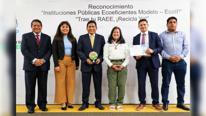 Agrobanco recibe por segundo año consecutivo el reconocimiento “Institución Pública Ecoeficiente – Modelo Ecoip 2023”