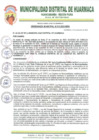Vista preliminar de documento ORDENANZA MUNICIPAL N° 012-2023-MDH