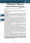 Vista preliminar de documento ORDENANZA MUNICIPAL N° 865-CMPC