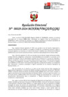 Vista preliminar de documento RD 00029-2024 PIERO S.A.C.