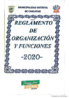 Vista preliminar de documento Manual de Organización de Funciones