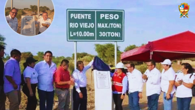 Inauguración Conjunta de Puentes Tunapé y Rio Viejo