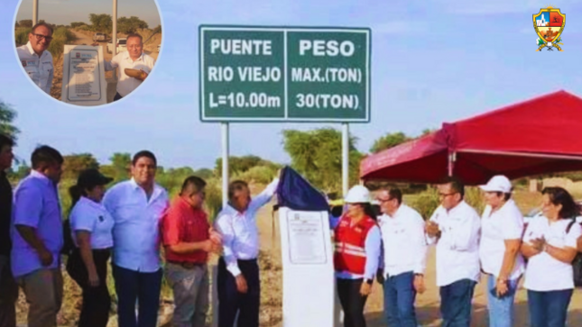 Inauguración Conjunta de Puentes Tunapé y Rio Viejo