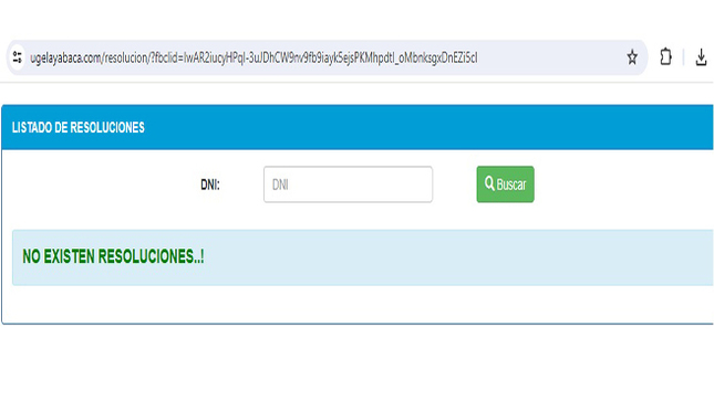 Consulta tu Resolución