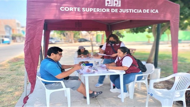 Corte Superior de Justicia de Ica.