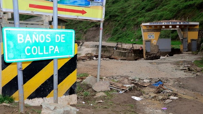 huaico en el sector de los “Baños de Collpa”