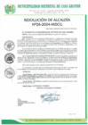 Vista preliminar de documento Resolución de Alcaldía 026-2024