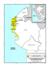 Vista preliminar de documento Mapa de Lotes con Contrato de Explotaciòn para Operaciones Petroleras en en el Noroeste del Perù
