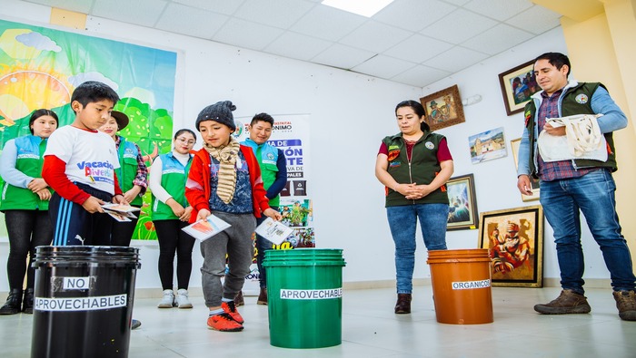 MUNICIPALIDAD DE SAN JERÓNIMO INICIA ACCIONES EN EL CUIDADO DEL MEDIO AMBIENTE
