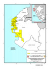 Vista preliminar de documento Mapa de Lotes con Contratos de Explotaciòn para Operaciones Petroleras en el Noroeste del Perù