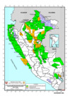 Vista preliminar de documento Mapa de Lotes con Contratos de Exploración para Operaciones Petroleras