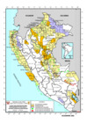 Vista preliminar de documento Mapa del Perú con Estructuras no Perforadas