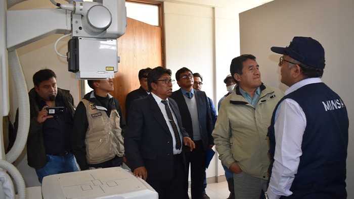 Puno Minsa supervisa operatividad de diferentes establecimientos de salud en Yunguyo